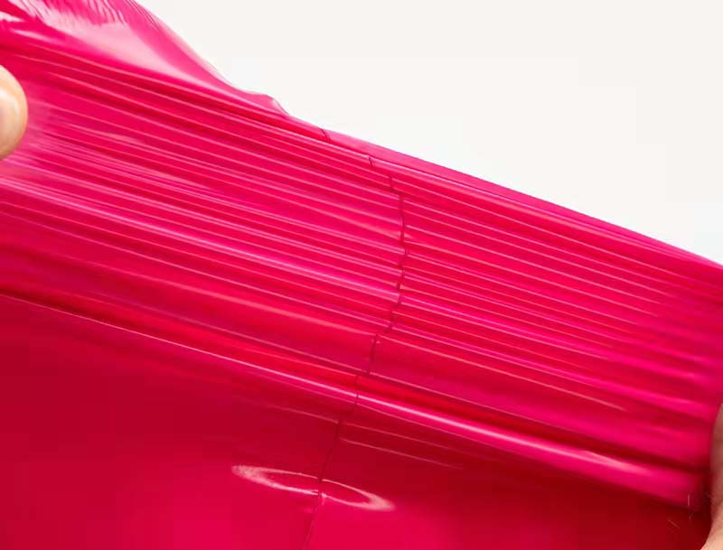 翁源玫红色快递袋-05